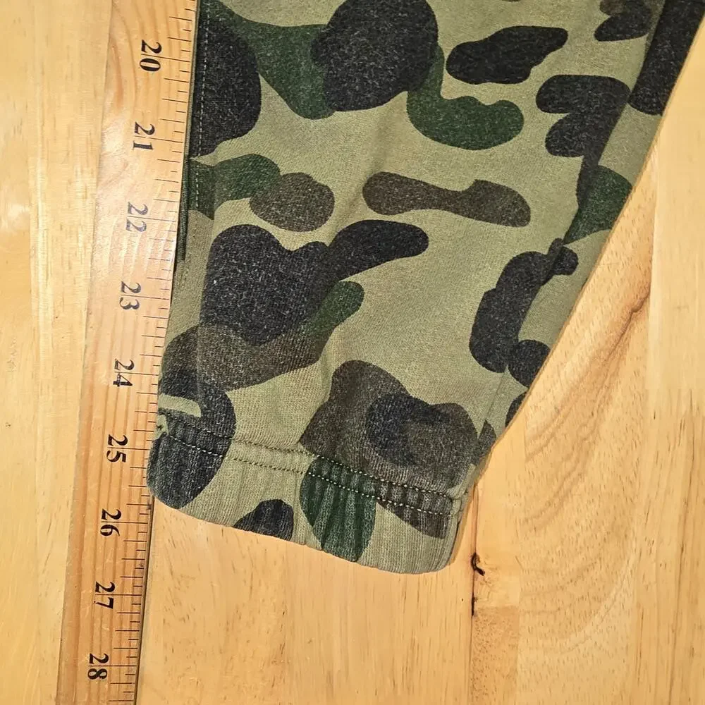 A Bathing Ape Camo Jogger Sweatpants Mens Size XL